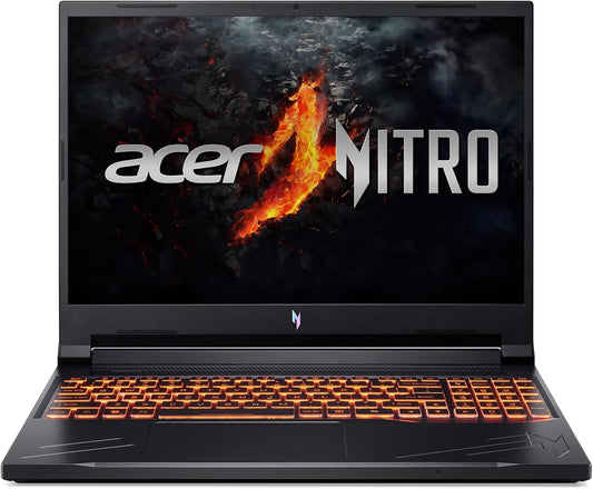acer Nitro V Gaming Laptop | AMD Ryzen 7 8845HS Octa-Core AI Capable Processor | NVIDIA GeForce RTX 4060 GPU | 16" WUXGA IPS 165Hz Display | 16GB DDR5 | 1TB Gen 4 SSD | Wi-Fi 6E | ANV16-41-R5J0 - PuriLite