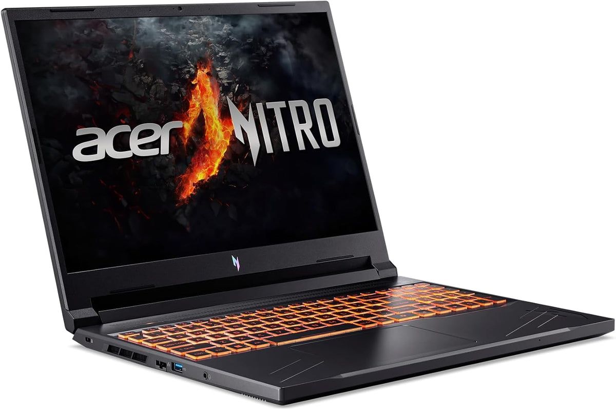 acer Nitro V Gaming Laptop | AMD Ryzen 7 8845HS Octa-Core AI Capable Processor | NVIDIA GeForce RTX 4060 GPU | 16" WUXGA IPS 165Hz Display | 16GB DDR5 | 1TB Gen 4 SSD | Wi-Fi 6E | ANV16-41-R5J0 - PuriLite