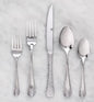 Chicago Hammered Stainless-steel Cutlery, 60-piece - PuriLite