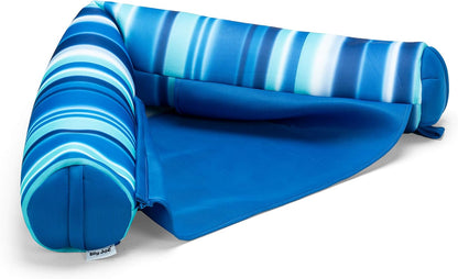 Big Joe Noodle Sling, No Inflation Needed, Pool Float with Armrests, Quick Draining Fabric, Cup Holder - PuriLite