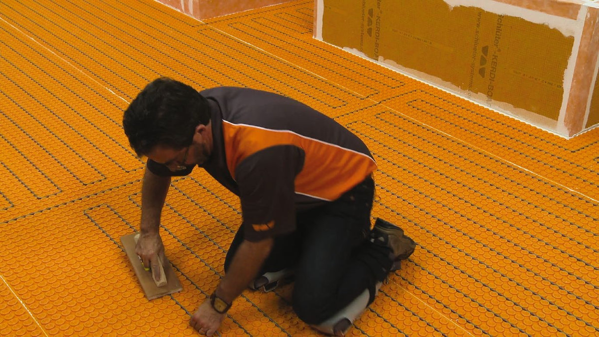 Schluter - DITRA-HEAT-E-HK Electric Radiant Floor Heating Cable 240V 248.2' (75 sqft) - PuriLite