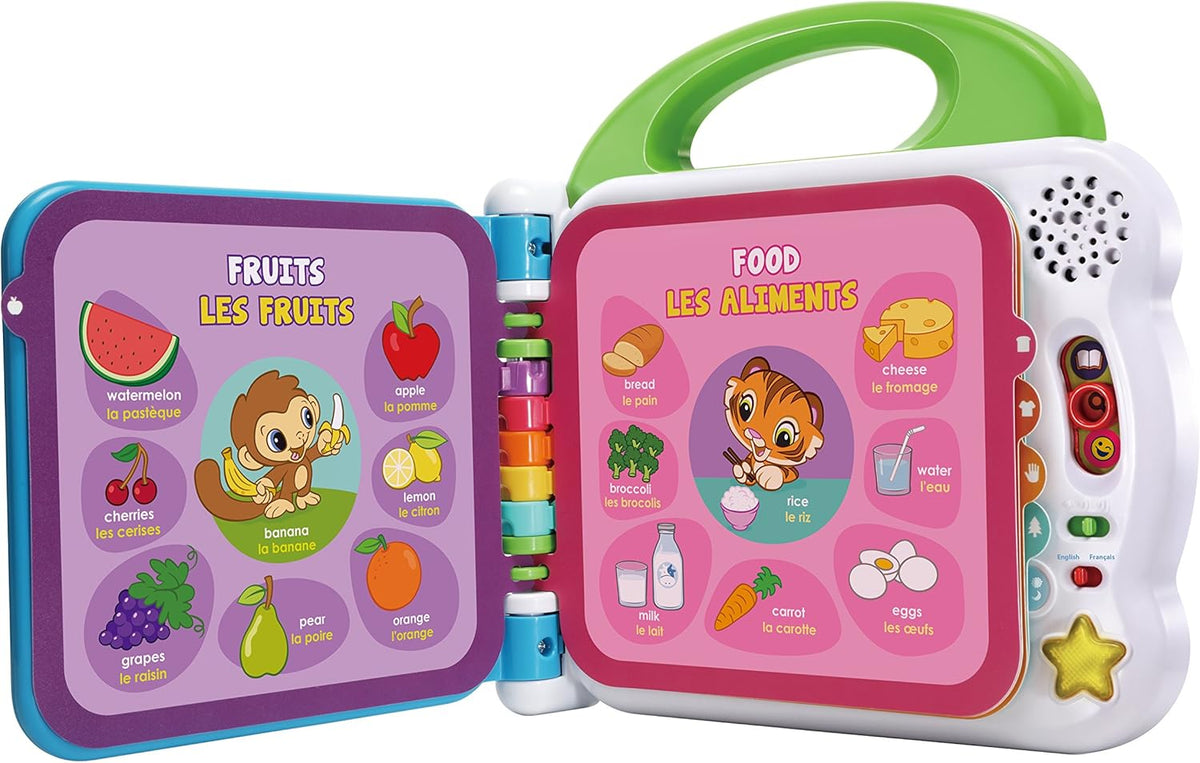 LeapFrog Learning Friends 100 Words Book (Bilingual English-French) (Retail Packaging) - PuriLite