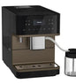 Miele CM6360 Milk Perfection Countertop Coffee Machine, Obsidian Black with Bronze Pearl Finish - PuriLite