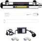 Geekpure 0.5-1 GPM UV Water System (6 Watt) UV Water Filter - PuriLite