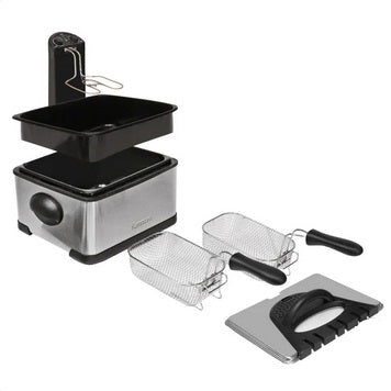 Kenmore 4 L (4.23 qt.) Basket Deep Fryer, Stainless Steel - PuriLite
