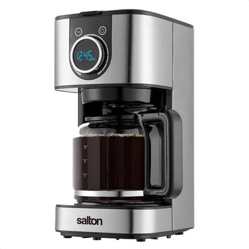 Salton 10 Cup Stainless Steel Digital Coffee Maker - PuriLite