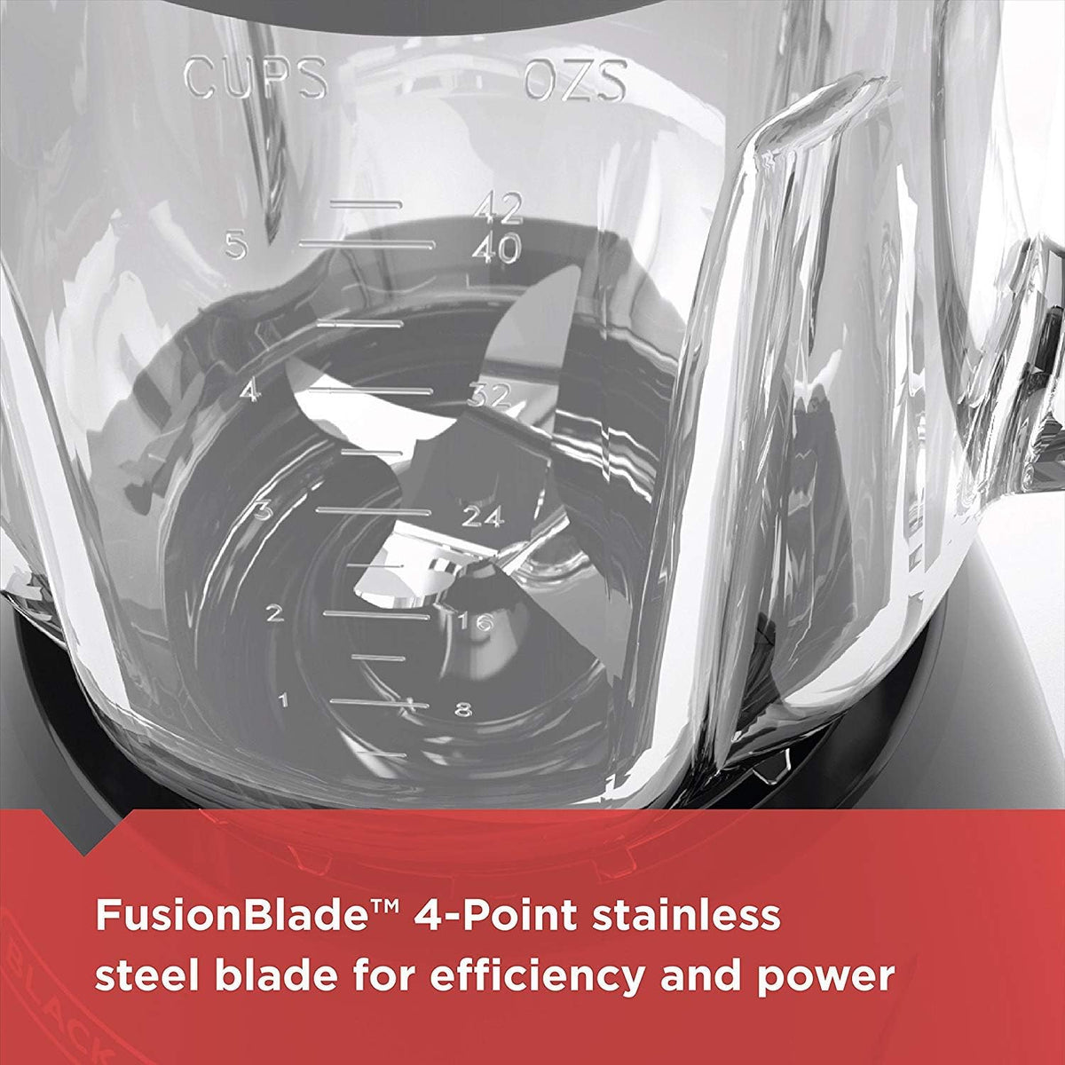 BLACK+DECKER Countertop Blender with 5-Cup Glass Jar, 10-Speed Settings, Black, BL2010BG - PuriLite