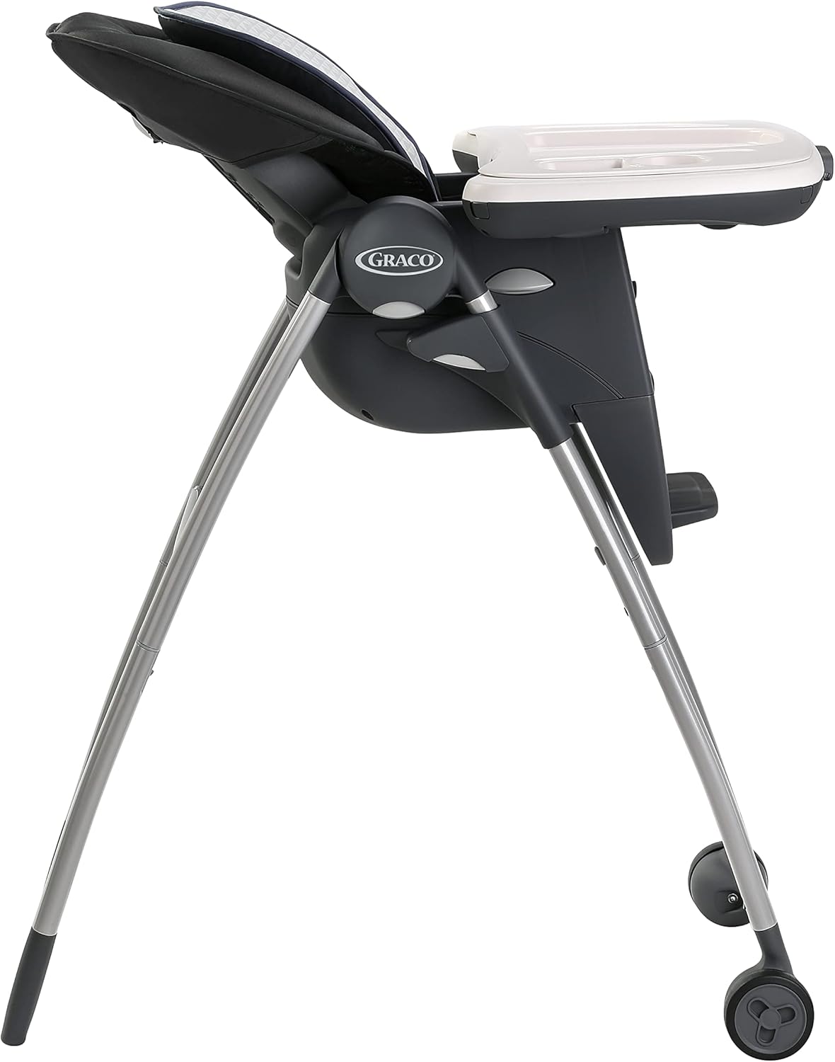 Graco Table2Table Premier Fold 7-in-1 High Chair, Rainier – Convertible Infant to Toddler Highchair with Folding Design - PuriLite