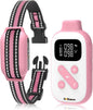 DOGLinsen 2-in-1 Bark and Shock Collar for Dogs, Smart Anti Barking Dog Training Collar with 5 Adjustable Sensitivity, Automatic Bark Collar with Remote, Vibration, Beep, Shock and Automatic - PuriLite