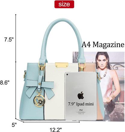 KKXIU Trendy Tote Bag for Women Lightweight Oxford Big Capacity Shoulder Purses and Handbags - PuriLite