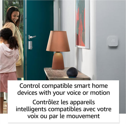Amazon Echo Dot (newest model), Vibrant sounding Alexa speaker, Great for bedrooms, dining rooms and offices, Charcoal - PuriLite