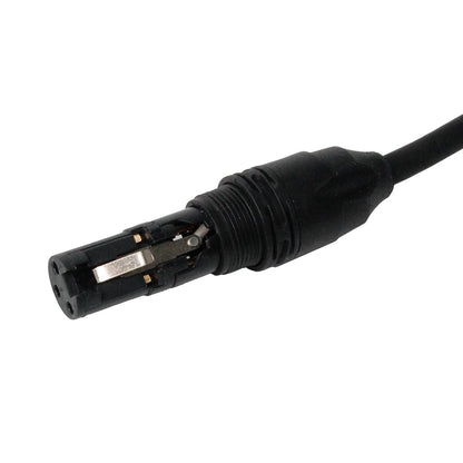 LyxPro 6 Feet XLR Microphone Cable Balanced Male to Female 3 Pin Mic Cord for Powered Speakers Audio Interface Professional Pro Audio Performance and Recording Devices - Blue - PuriLite