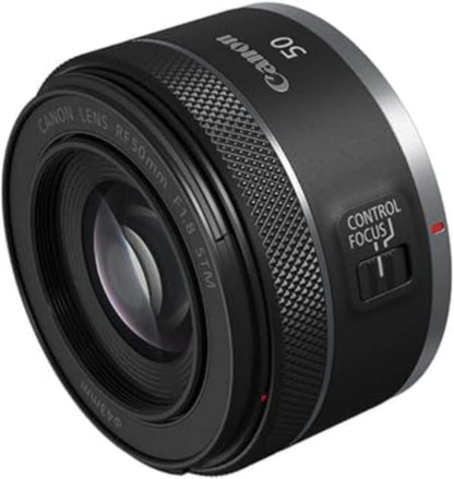 Canon RF50mm F1.8 STM for Canon Full Frame Mirrorless RF Mount Cameras [EOS R, EOS RP, EOS R5, EOS R6](4515C002) - PuriLite