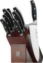 Zwilling J.A. Henckels HI Forged Contour 9 PC Block Set, Black/Silver - PuriLite