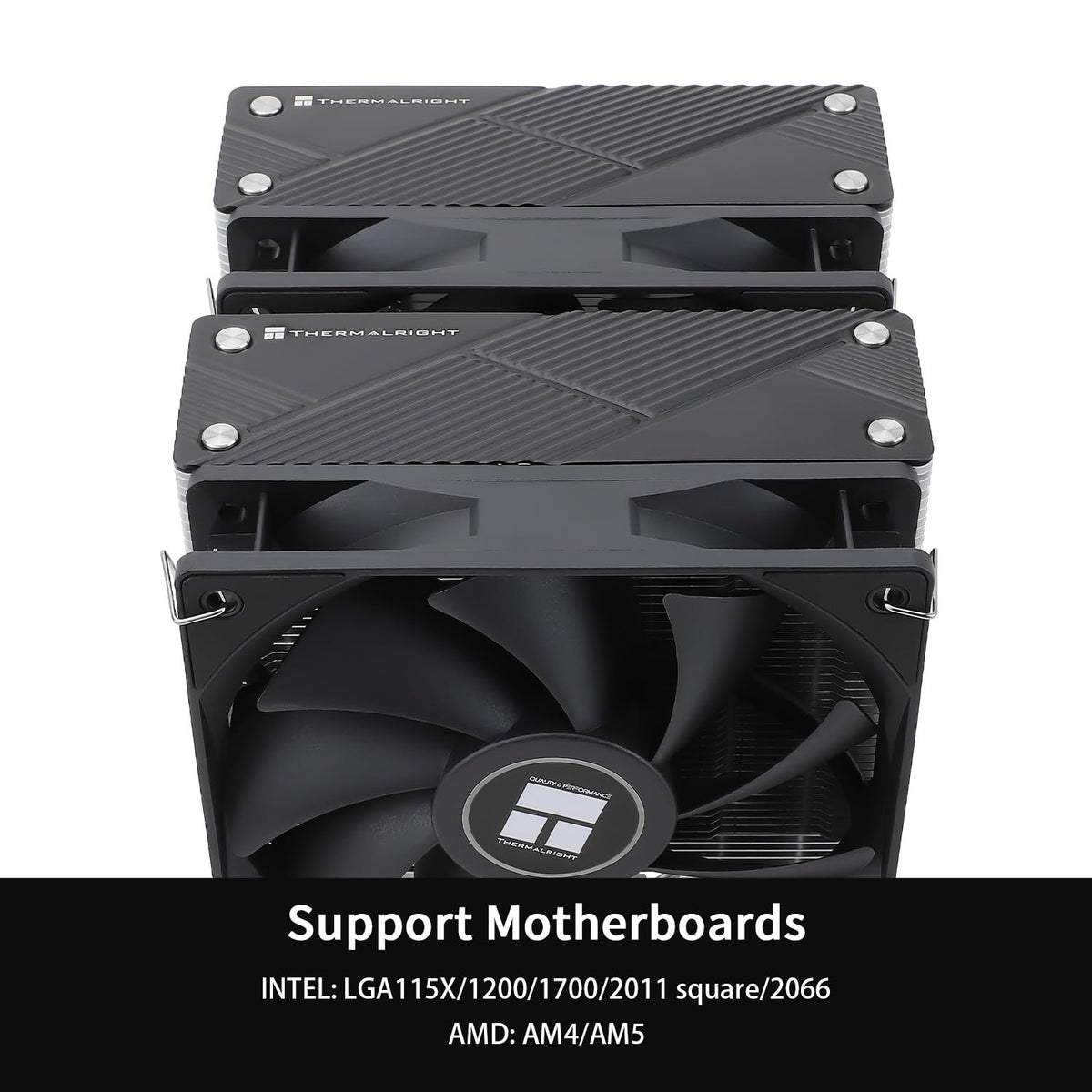 Thermalright Phantom Spirit 120 CPU Cooler,7×6mm Heat Pipes CPU Air Cooler,Dual PWM Fan Computer Cooling,1500RPM Speed,for AMD AM4 AM5/Intel 1700/1851/1150/1151/1200/17XX/2011 - PuriLite