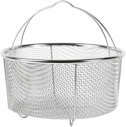 Purilite Select Stainless Steel Deep Fryer & Steamer Basket - PuriLite