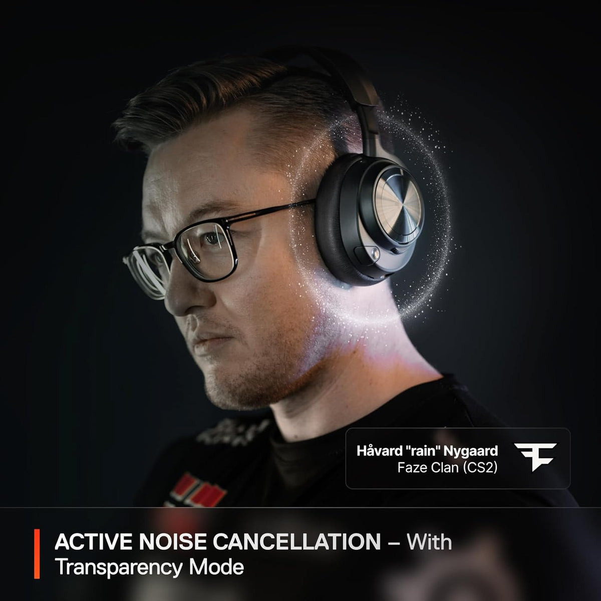 NEW SteelSeries Arctis Nova Pro Wireless Multi-System Gaming Headset - Premium Hi-Fi Drivers - Active Noise Cancellation - Infinity Power System - ClearCast Gen 2 Mic - PC, PS5/PS4, Switch, Mobile - PuriLite