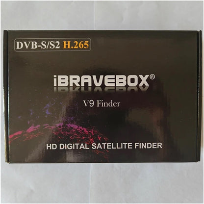 V9 Finder Digital Satellite Finder LCD Satellite Finder Digital Satellite Finder 3.5 Inch DVB-S/S2 H.265(Black) - PuriLite