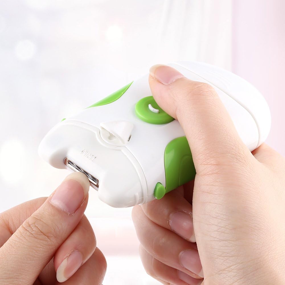 Nail Clipper, Professional Safe Electric Nail Trimmer Dual Use Nails Trim File Clipper Manicuring Tools - PuriLite