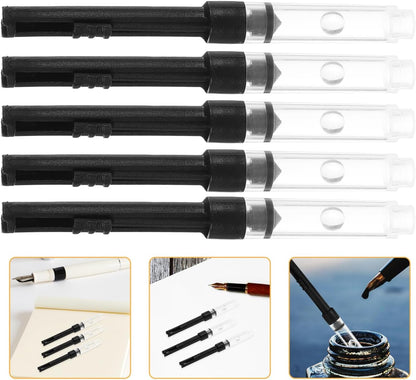 SEWACC 10pcs Ink Converter Replacement for Fountain Pens Ink Absorb Tool Piston Fill Accessories Sturdy and - PuriLite