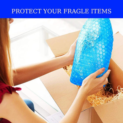 Bubble Cushioning Wrap Rolls 2-Pack,Easy to Tear Small Bubble Thicker & Durable for Packing Delivering & Moving Perforated every 12in 12 Inchx72 Feet Total (white),MR011902 - PuriLite