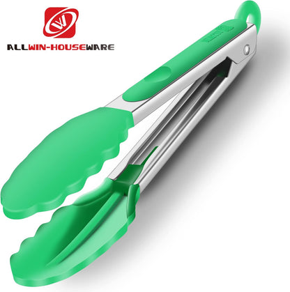 Purilite Select Silicone &amp; Stainless Steel Kitchen Tongs - PuriLite