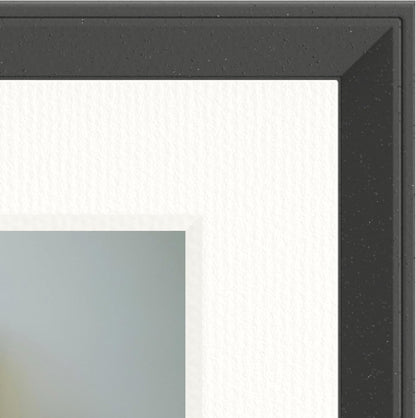 Aura Aspen 12" Digital Photo Frame - Black with Paper Mat - PuriLite