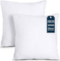 Utopia Bedding Throw Pillows Insert (Pack of 2, White) - 20 x 20 Inches Bed and Couch Pillows - Indoor Decorative Pillow - PuriLite