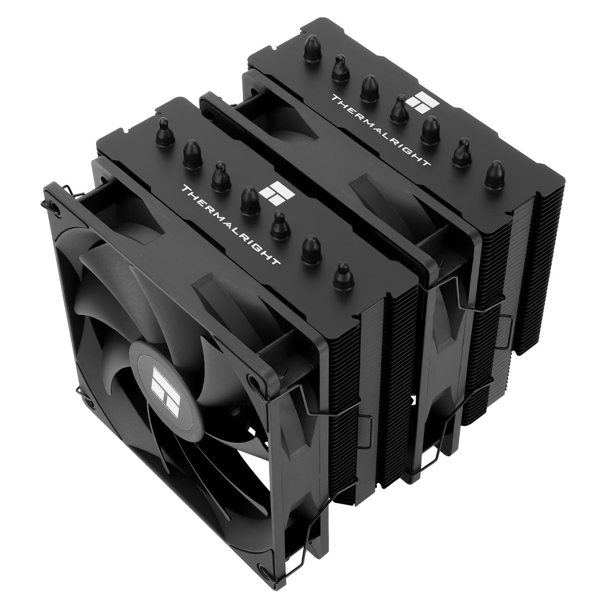 Thermalright Phantom Spirit 120 SE Black CPU Air Cooler,Doubler CPU Fans and Double Towers,154mm High CPU Cooler,for AMD:AM4/AM5,Intel 1150/1151/1200/1851/1700(PS120 SE Black) - PuriLite