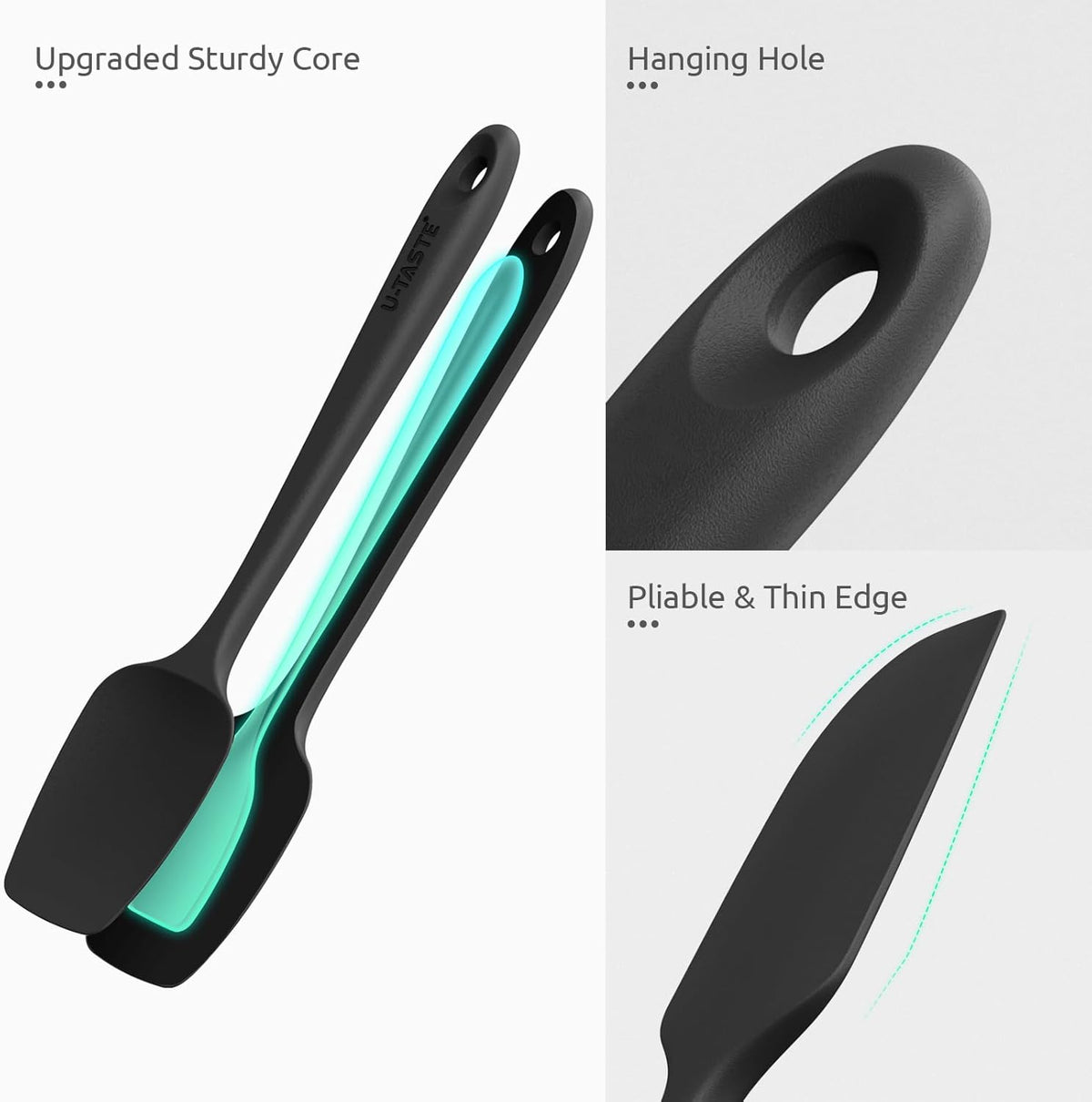 Purilite Select Midnight Blue Silicone Spatula - PuriLite
