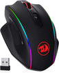 Redragon M686 Wireless Gaming Mouse, 16000 DPI Wired/Wireless Mouse with Professional Sensor, 45-Hour Durable Power Capacity, Customizable Macro and RGB Backlight for PC/Mac/Laptop - PuriLite