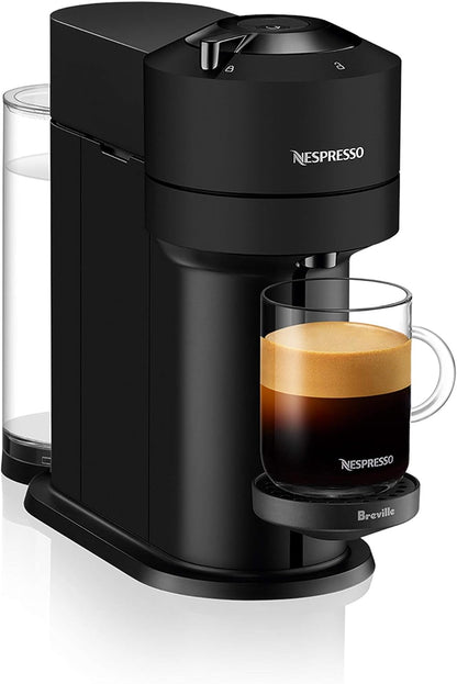 Nespresso Vertuo Next Coffee and Espresso Machine by Breville with Aeroccino Milk Frother - Light Grey - PuriLite