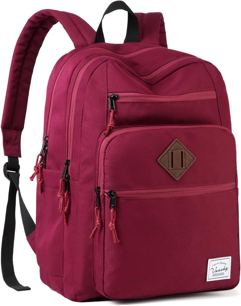 School Backpack for Men Women,Vaschy Lightweight School Bag Bookbag Casual Daypack for High School/College/Teens/Travel/Work - PuriLite