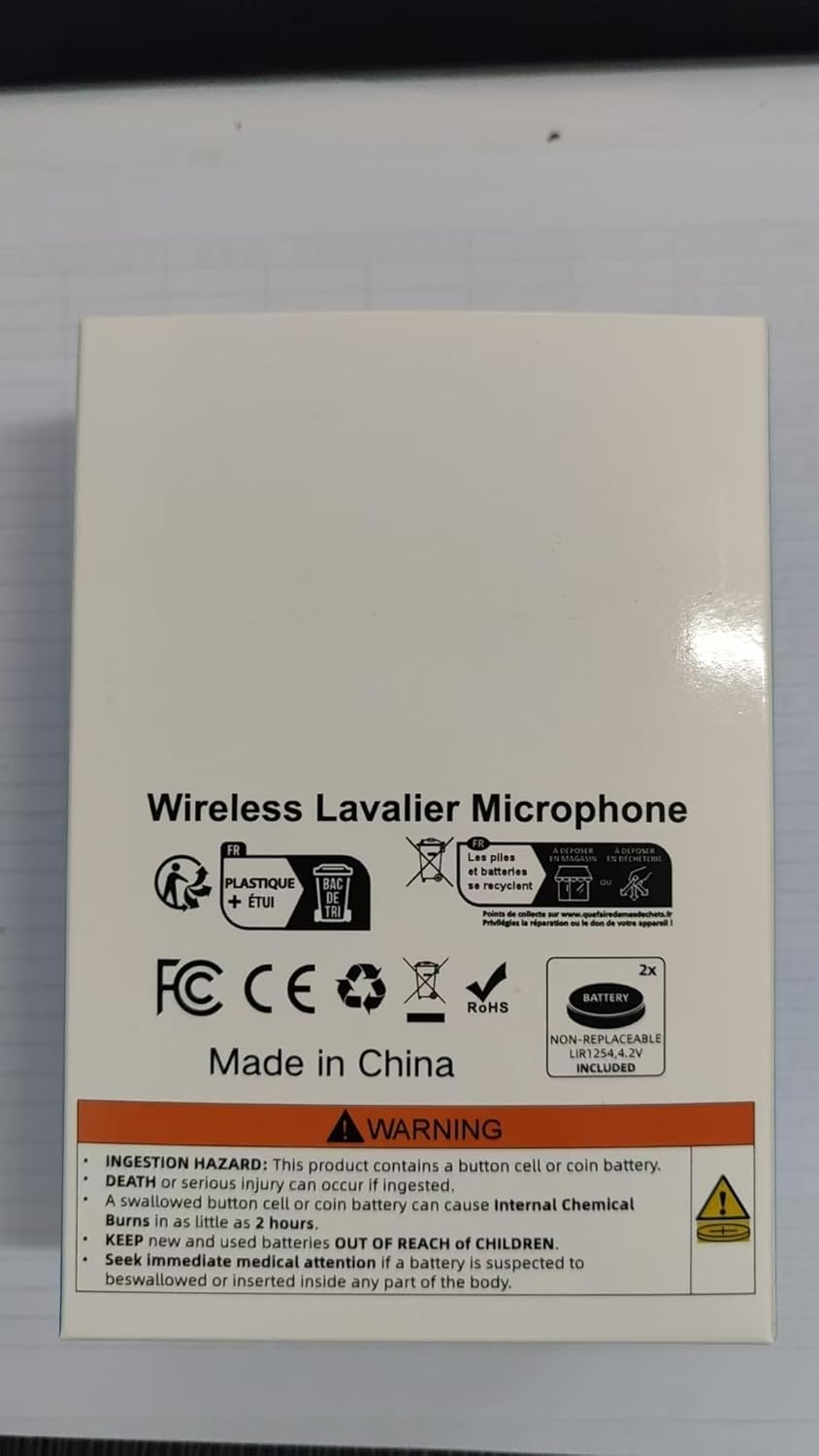 CKOKC Wireless Microphone for iPhone - Android Phone and Laptop PC, USB Microphones for Podcasting, Lavalier Microphone for Interview Video Vlog YouTube - PuriLite