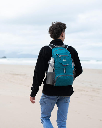 WATERFLY Hiking Backpack 20L Foldable Travel Backpack Lightweight Hiking Daypack for Outdoor Cycling Camping - PuriLite