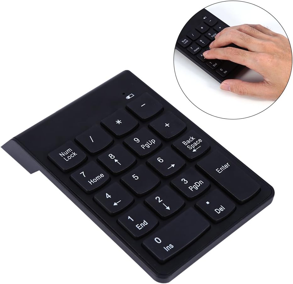 Purilite Select Slim Wired Numeric Keypad | 18-Key Plug & Play USB Number Pad - PuriLite