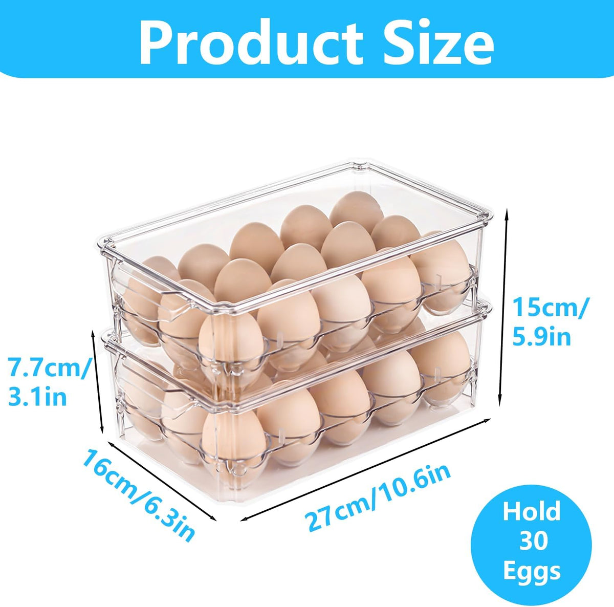 Pure Future 50-Piece Large Airtight Food Storage Containers with Lids, BPA-Free Stackable & Microwave Safe Kitchen Set for Meal Prep, Freezer Use - 25 Containers & Lids, Leakproof Design - PuriLite