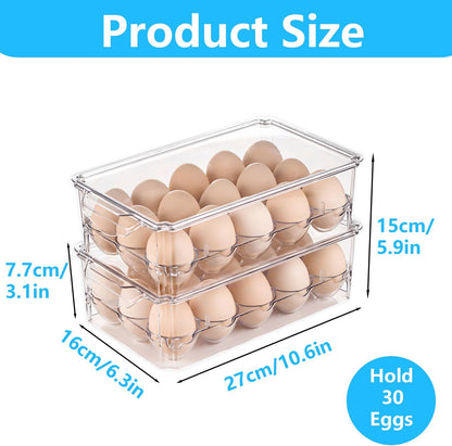 Pure Future 50-Piece Large Airtight Food Storage Containers with Lids, BPA-Free Stackable & Microwave Safe Kitchen Set for Meal Prep, Freezer Use - 25 Containers & Lids, Leakproof Design - PuriLite