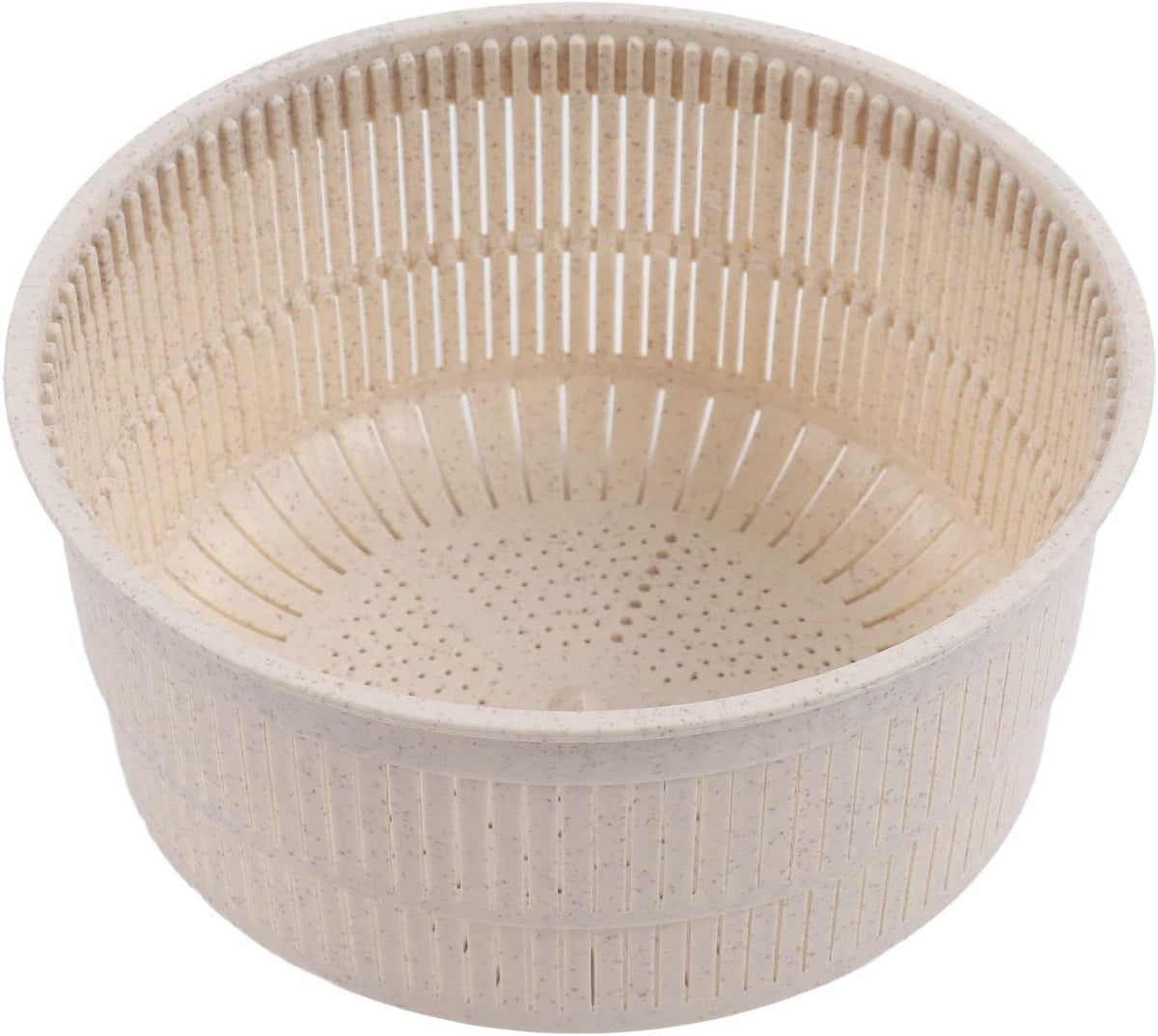 Salad Spinner,Multifunction Vegetable Washer with Handle and Drain Basket Suitable for Home and Kitchen - PuriLite
