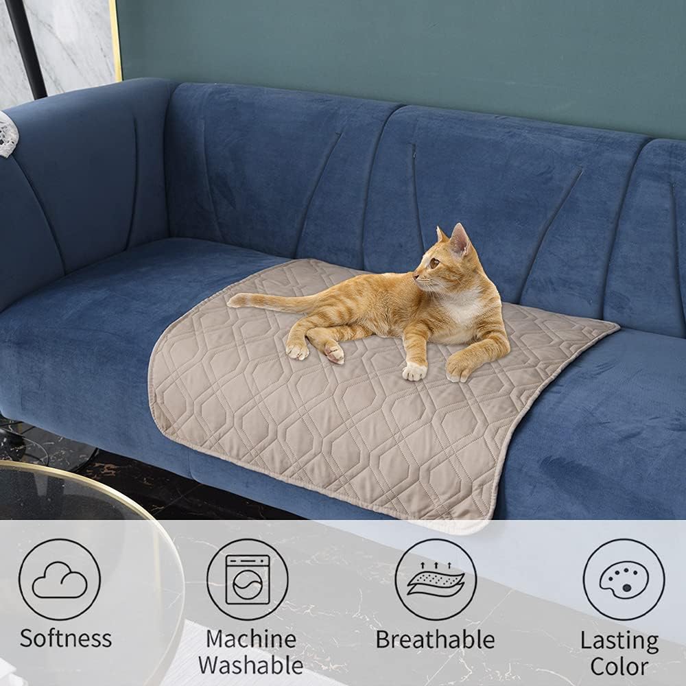 Ameritex Waterproof Dog Bed Cover Pet Blanket for Furniture Bed Couch Sofa Reversible - PuriLite