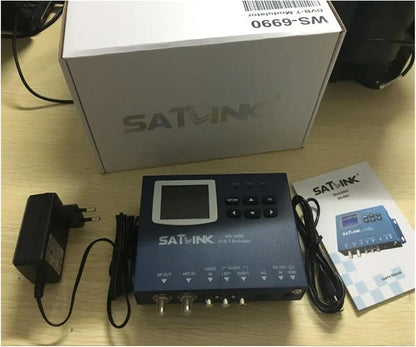 WS-6990 1080p Terrestrial 1 Route DVB-T DVB-C ISDBT ISDB-T Modulator H.264 WS6990 Digital Finder Meter Vs ST-6503 - PuriLite