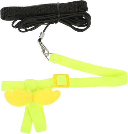 BESPORTBLE 4pcs Bird Training Rope Parrot Harness Leash Pet Bird Fly Train Supply for Small Conure