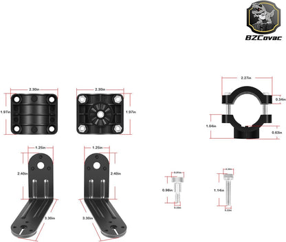 Purilite Select Multi-View Pole Mount for Garmin LiveScope Transducers - PuriLite
