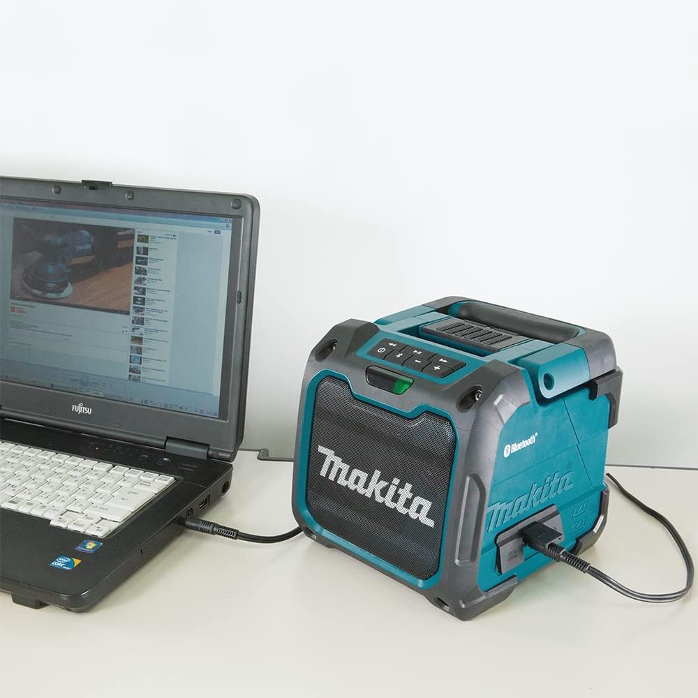 Makita DMR200C 12-18V Jobsite Speaker with Bluetooth AC/DC - PuriLite