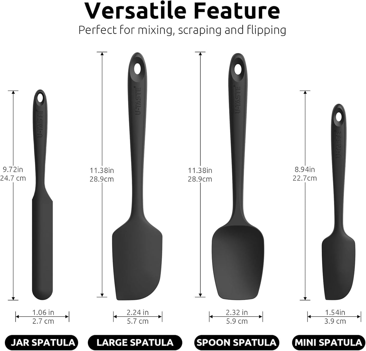 Purilite Select Midnight Blue Silicone Spatula - PuriLite