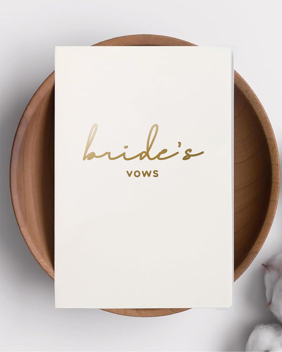GroomBrideGifts Wedding Vow Book for His and Hers, Soft Touch, Perfectly Sized Bride and Groom Vow Books, Wedding Essentials, Wedding Registry Ideas, His and Hers Gifts - PuriLite