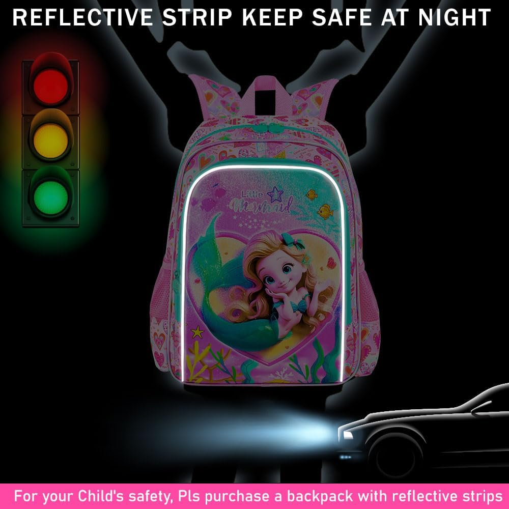 3pcs Backpack for Boys and Girls, 16” Kids Kindergarten Bookbag with Lunch Box, Cute Elementary Backpacks for Boy Girl - PuriLite