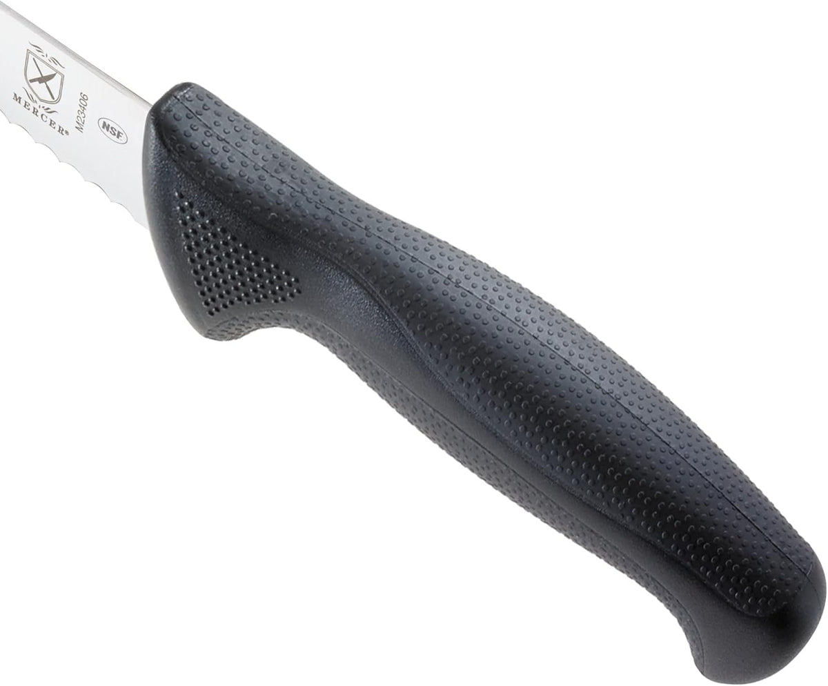 Mercer Culinary M23860 Millennia Black Handle, 8.5-Inch Narrow, Fillet Knife - PuriLite