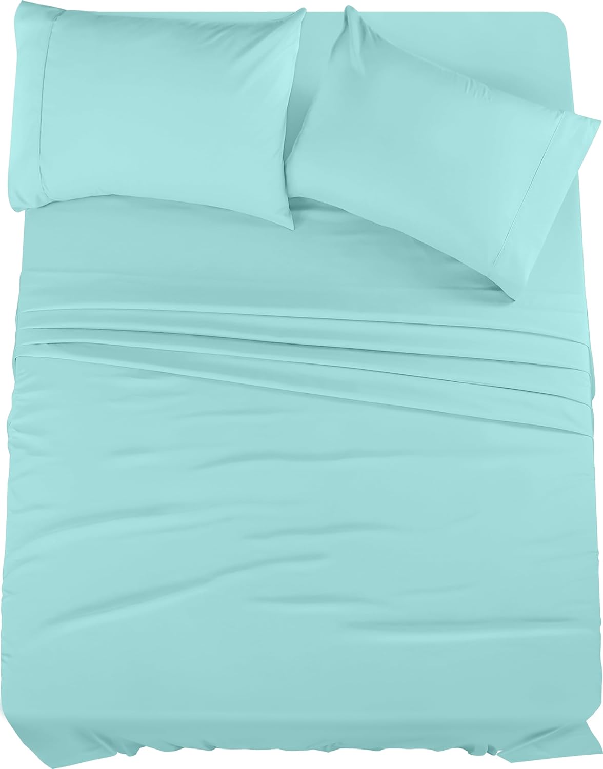 Utopia Bedding Queen Bed Sheet Set - 4 Piece Bedding - Soft Brushed Microfiber Fabric - Shrinkage & Fade Resistant - Easy Care (White) - PuriLite