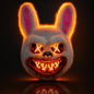 KatchOn Halloween White and Red Rabbit Mask - PuriLite